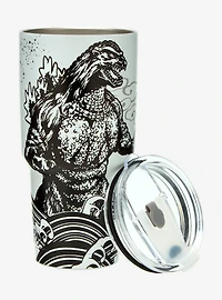 Godzilla Ink Portrait Travel Mug — BoxLunch Exclusive