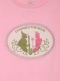 Wicked Elphaba & Glinda Embroidered Women's Plus T-Shirt - BoxLunch Exclusive