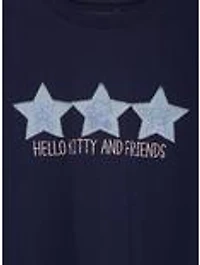Sanrio Hello Kitty and Friends Denim Stars Women's Plus Cropped T-Shirt - BoxLunch Exclusive