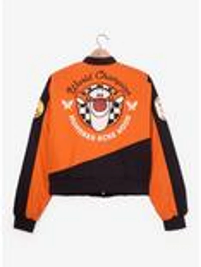 Disney Winnie the Pooh Tigger Icons Women's Plus Cropped Moto Jacket — BoxLunch Exclusive