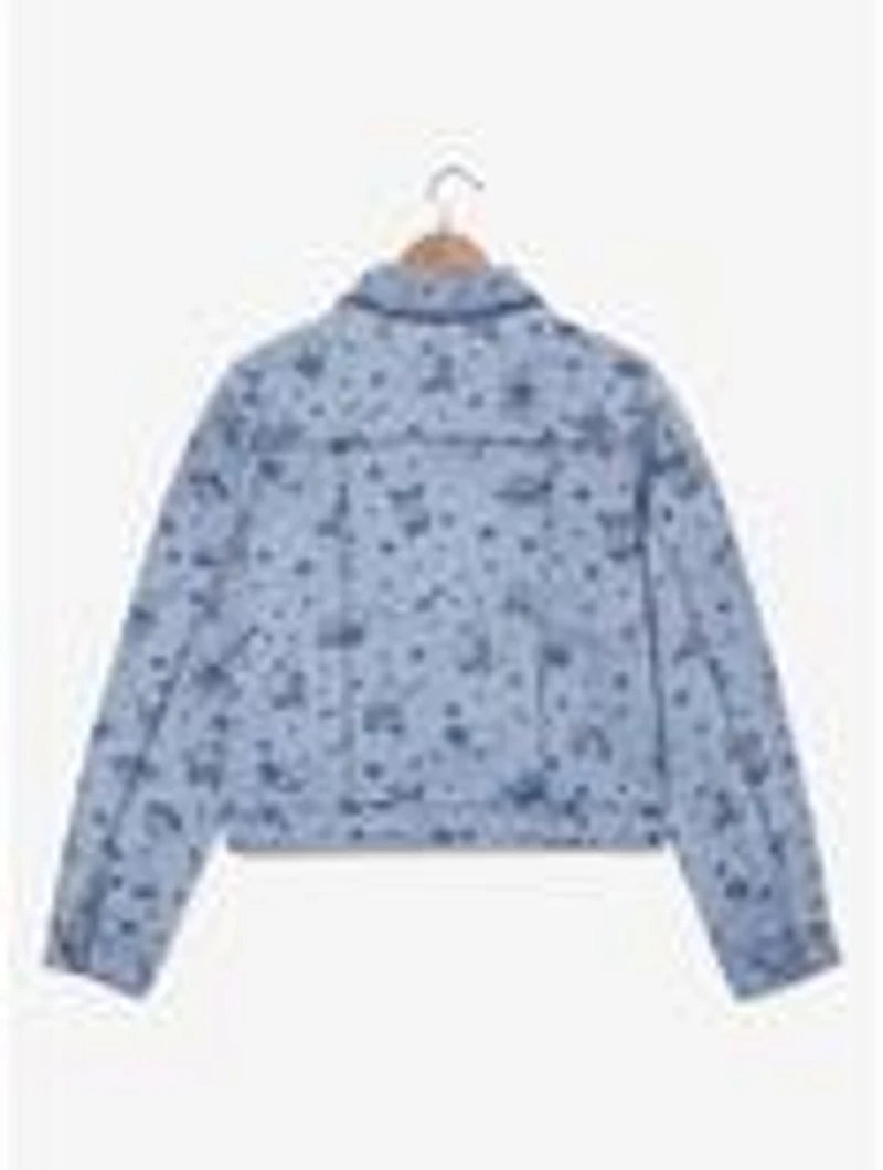 Sanrio Hello Kitty and Friends Space Allover Print Women's Denim Jacket - BoxLunch Exclusive