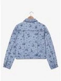 Sanrio Hello Kitty and Friends Space Allover Print Women's Denim Jacket - BoxLunch Exclusive