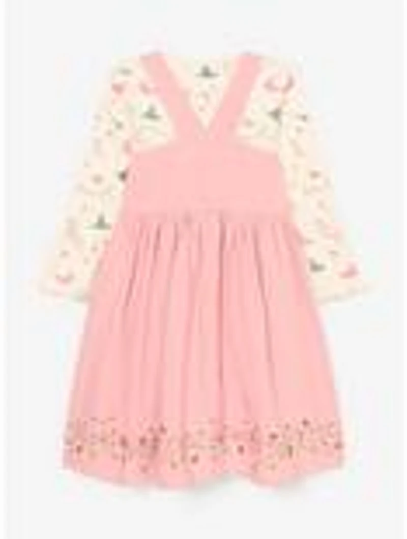 Wicked Glinda & Elphaba Toddler Long Sleeve T-Shirt Dress Set - BoxLunch Exclusive