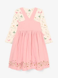 Wicked Glinda & Elphaba Toddler Long Sleeve T-Shirt Dress Set - BoxLunch Exclusive