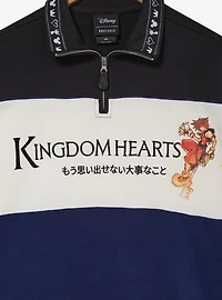 Disney Kingdom Hearts Women's Quarter Zip Crewneck - BoxLunch Exclusive