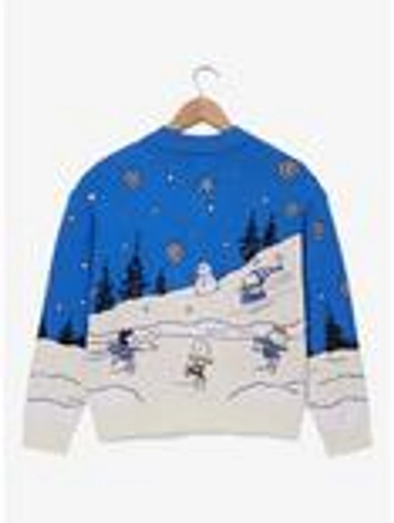 Peanuts Snowy Scene Women's Cardigan - BoxLunch Exclusive