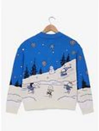 Peanuts Snowy Scene Women's Cardigan - BoxLunch Exclusive