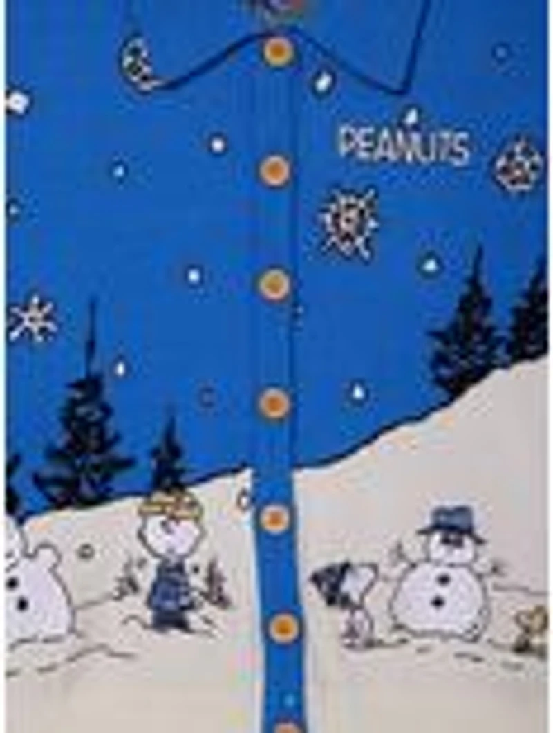 Peanuts Snowy Scene Women's Cardigan - BoxLunch Exclusive