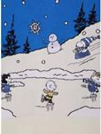 Peanuts Snowy Scene Women's Plus Cardigan - BoxLunch Exclusive