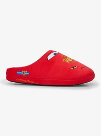 Disney Pixar Cars Lightning McQueen Men's Slippers - BoxLunch Exclusive