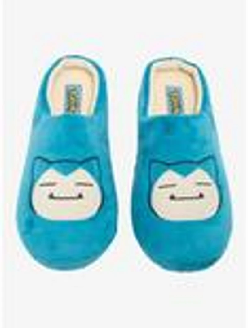 Pokémon Snorlax Embroidered Men's Slippers - BoxLunch Exclusive