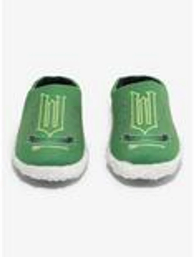 Wicked Elphaba Floral Women's Slippers - BoxLunch Exclusive