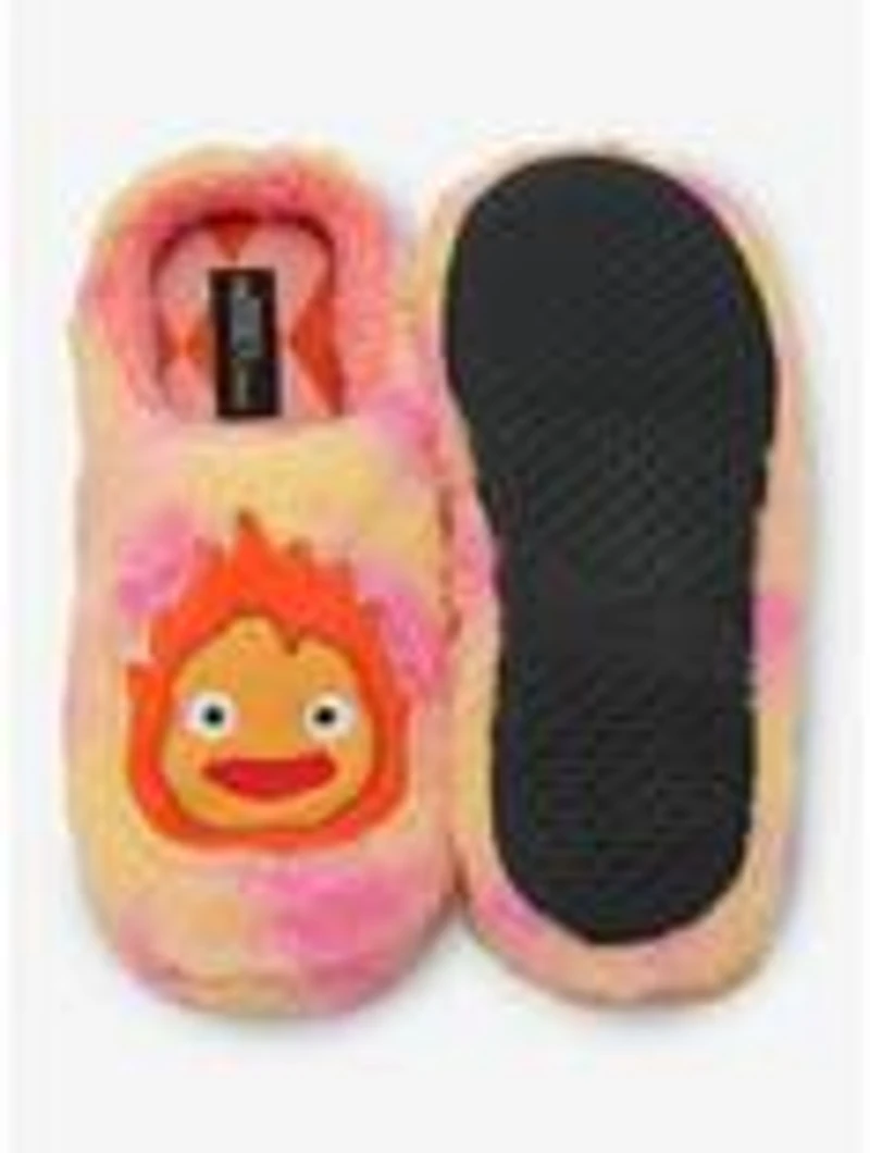 Studio Ghibli® Calcifer Faux Fur Men's Slippers - BoxLunch Exclusive