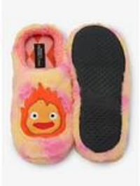 Studio Ghibli® Calcifer Faux Fur Men's Slippers - BoxLunch Exclusive