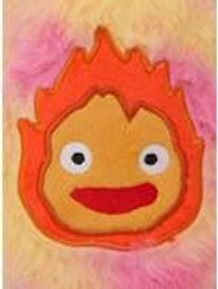 Studio Ghibli® Calcifer Faux Fur Men's Slippers - BoxLunch Exclusive