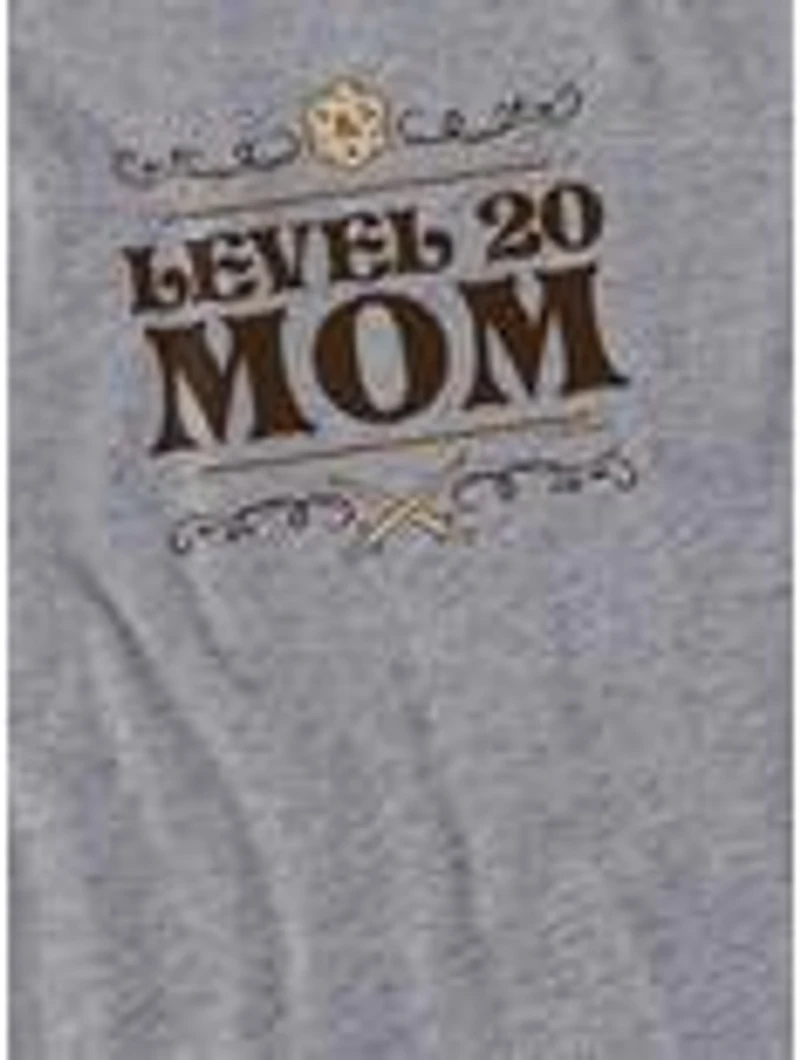 Dungeons & Dragons Level 20 Mom Women's Crop Top T-Shirt