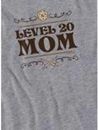 Dungeons & Dragons Level 20 Mom Women's Crop Top T-Shirt