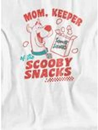 Scooby-Doo! Mom Keeper Scooby Snacks Women's Crop Top T-Shirt