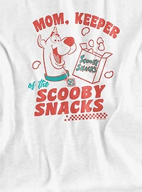 Scooby-Doo! Mom Keeper Scooby Snacks Women's Crop Top T-Shirt