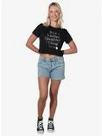 Gilmore Girls It's A Mother Daughter Thing Women's Crop Top T-Shirt