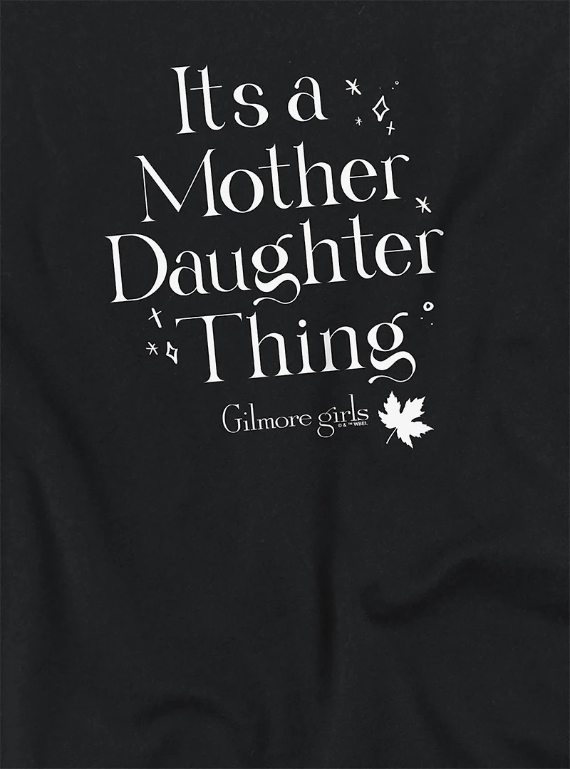 Gilmore Girls It's A Mother Daughter Thing Women's Crop Top T-Shirt