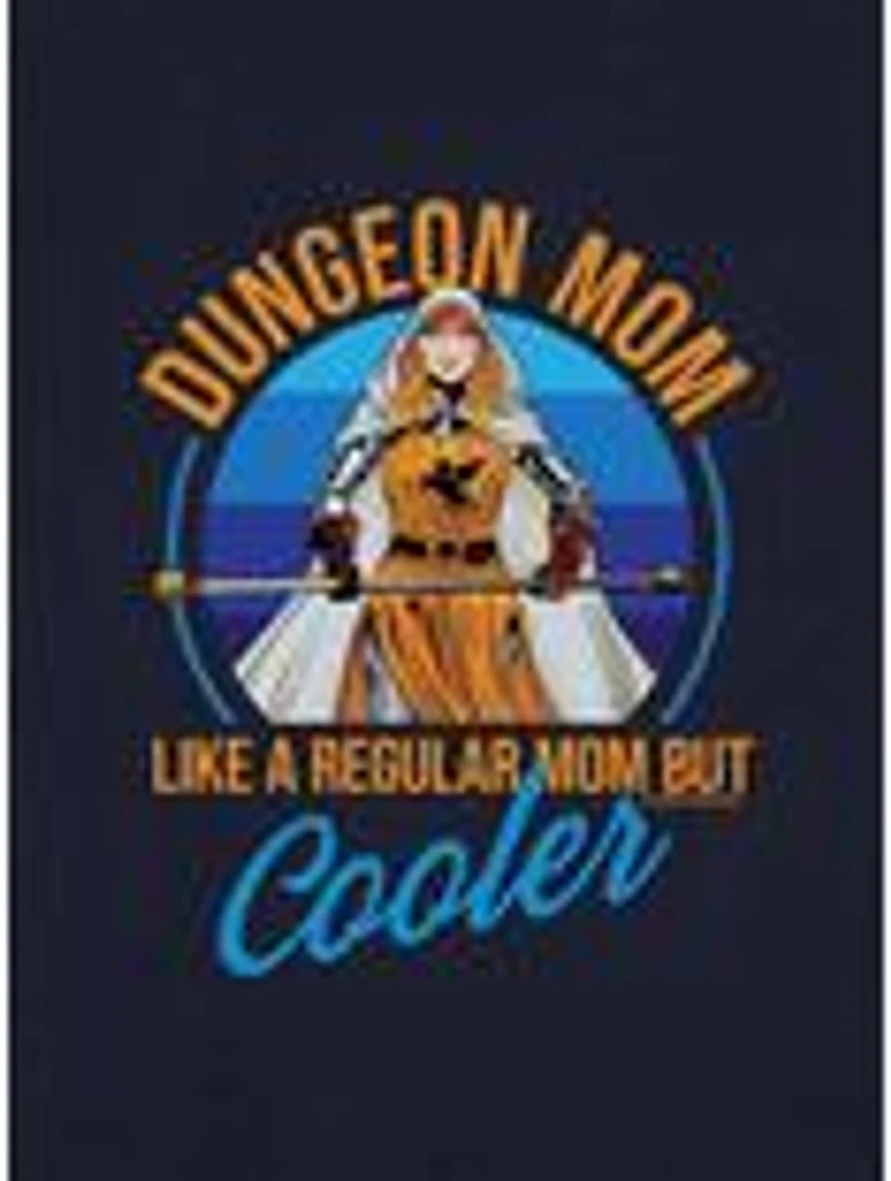 Dungeons & Dragons Dungeon Mom Cap Sleeve Baby Rib Women's Crop Top