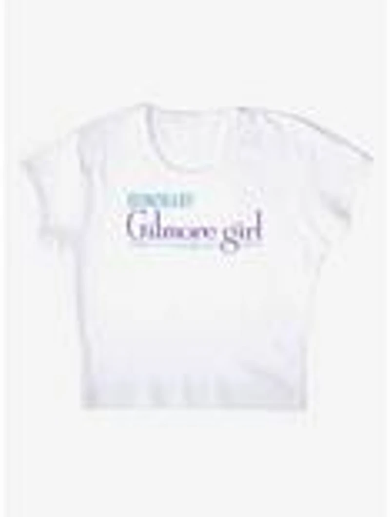 Gilmore Girls Honorary Girl Cap Sleeve Baby Rib Women's Crop Top