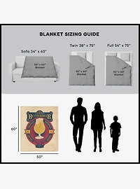 Harry Potter Served Fresh 50x60" Silk Touch Throw Blanket