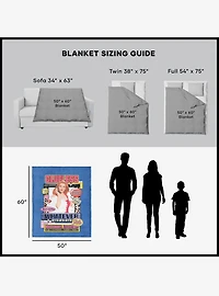 Clueless More Runways Silk Touch Throw Blanket