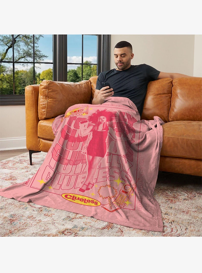 Clueless Totally Clueless Silk Touch Throw Blanket