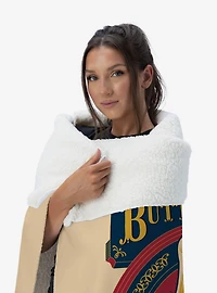 Harry Potter Served Fresh Silk Touch Sherpa Throw Blanket