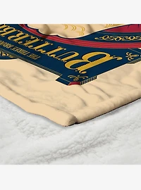 Harry Potter Served Fresh Silk Touch Sherpa Throw Blanket