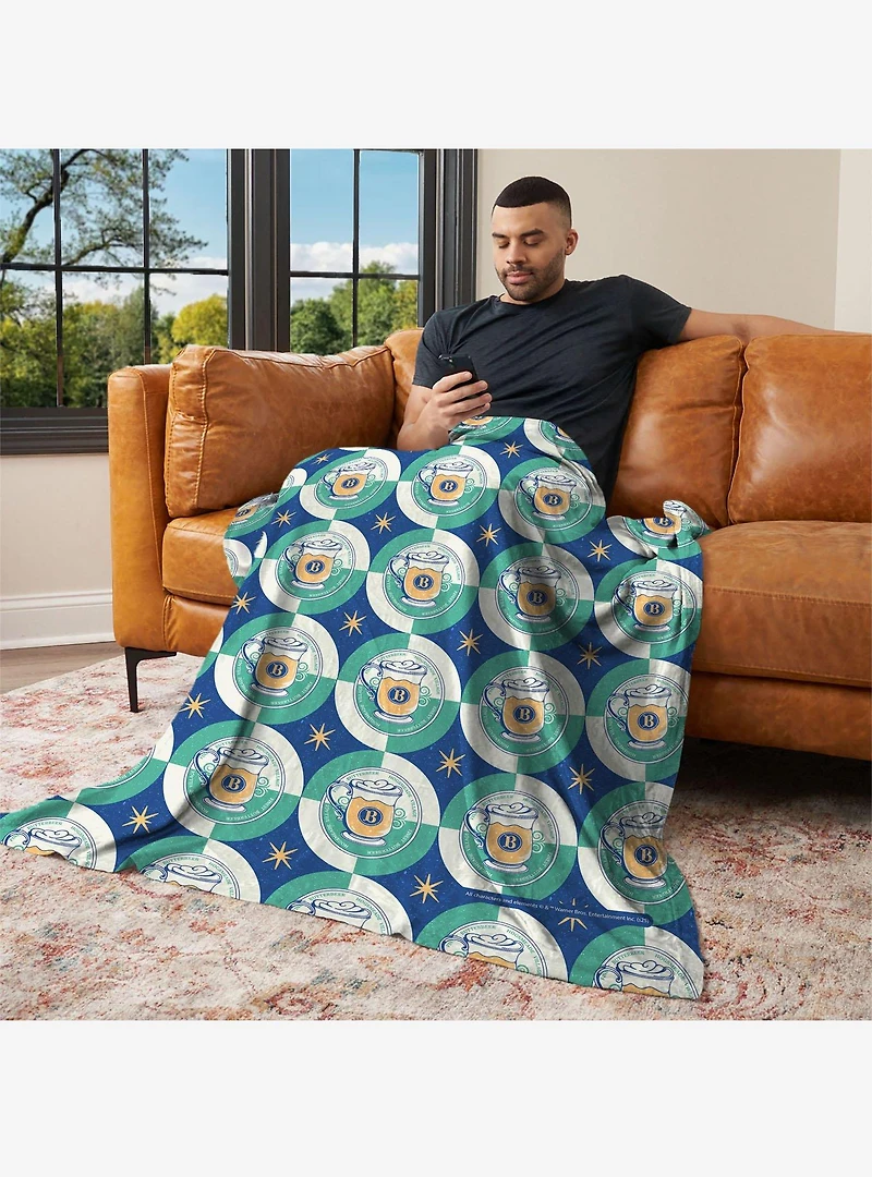 Harry Potter Butterbeer Repeat 60x80" Silk Touch Throw Blanket