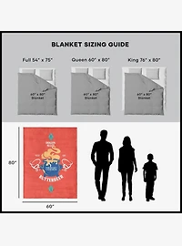 Harry Potter Leaky Cauldron 60x80" Silk Touch Throw Blanket