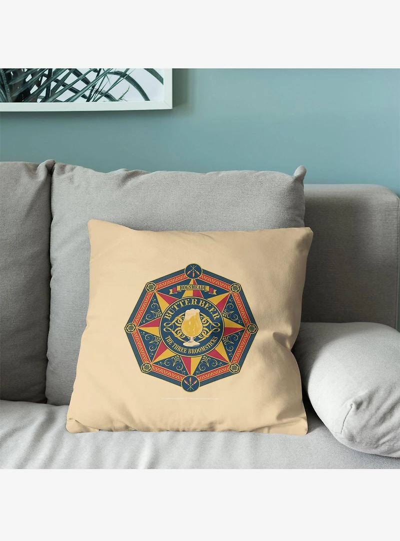 Harry Potter Three Broomsticks Throw Pillow