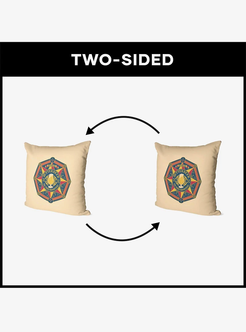Harry Potter Three Broomsticks Throw Pillow