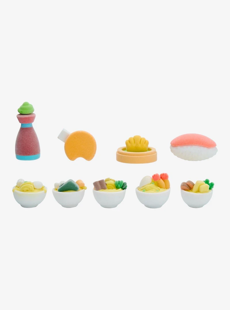 Kawaii Critterz Japanese Food Flocked Blind Bag Figure