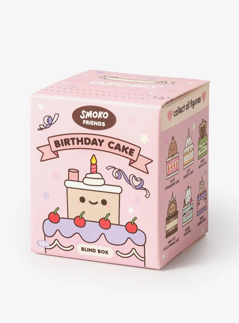 Smoko Friends Birthday Cake Blind Box Figure