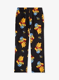 Disney Winnie the Pooh Hunny Pots Allover Print Plush Sleep Pants - BoxLunch Exclusive