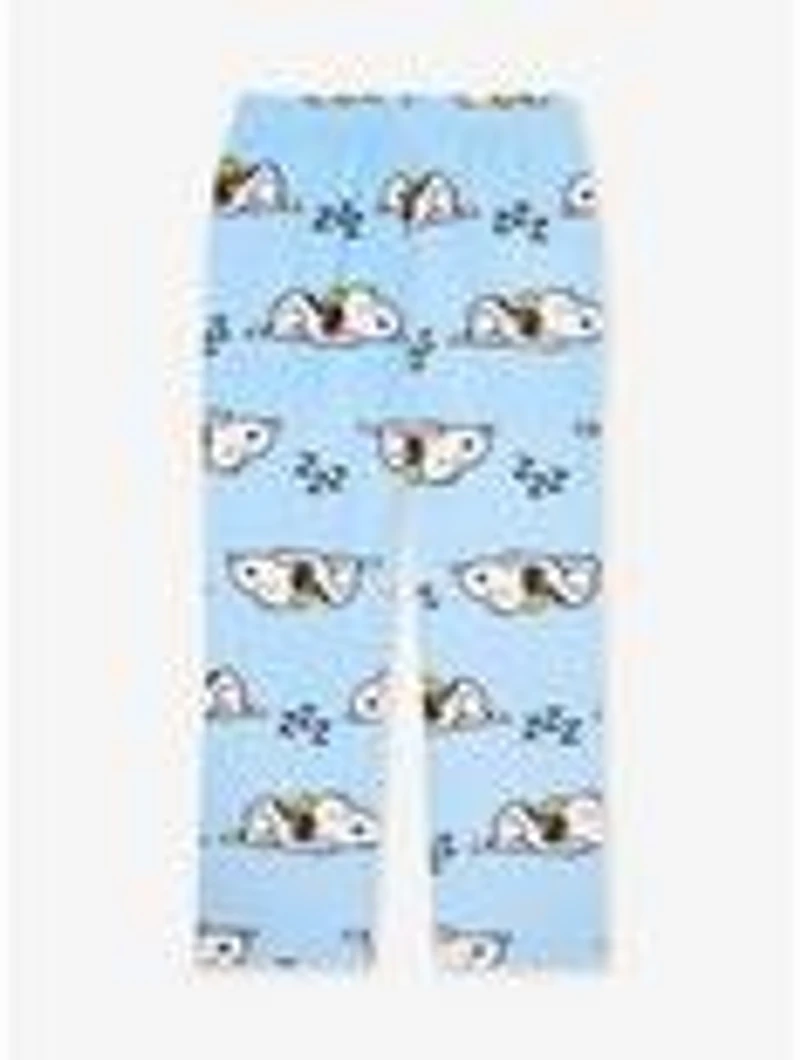 Peanuts Snoopy Snoozing Allover Print Plush Sleep Pants - BoxLunch Exclusive