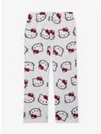 Sanrio Hello Kitty Allover Print Plush Sleep Pants - BoxLunch Exclusive