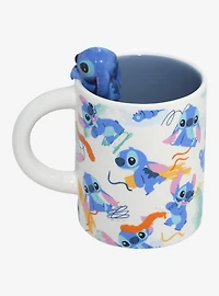 Disney Lilo & Stitch Sketch Peeking Stitch Mug
