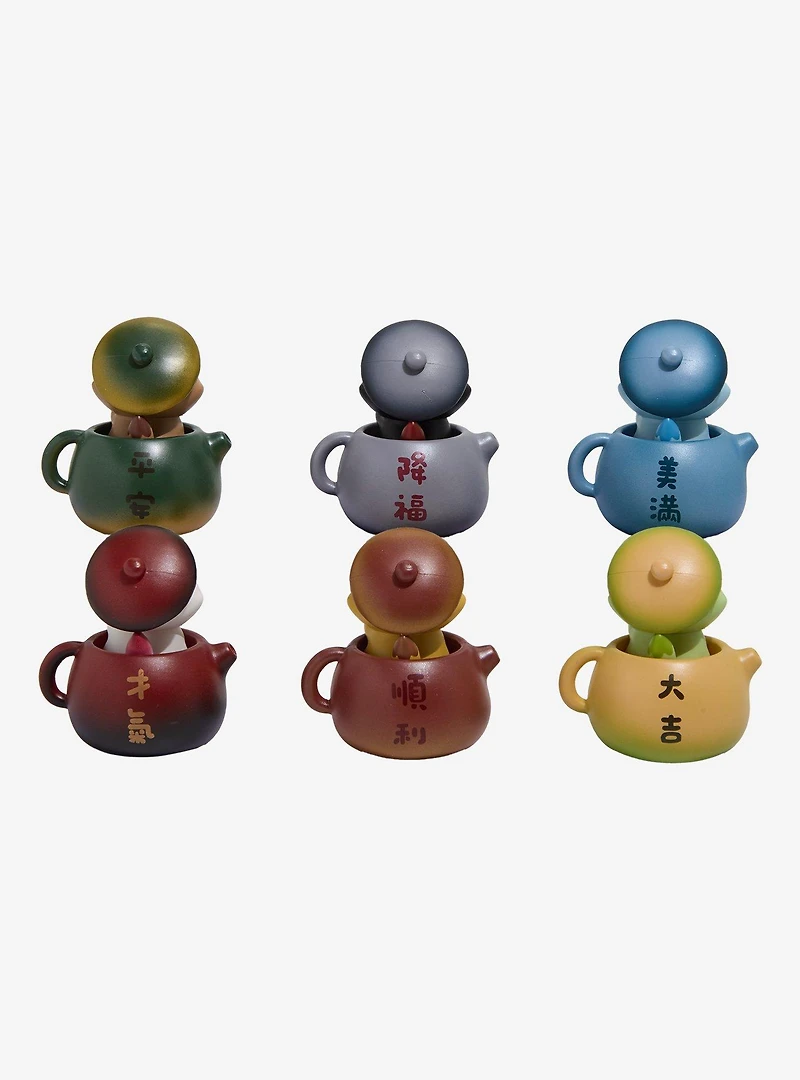 BCmini Fox in Teapot Blind Box Figure