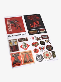 Stranger Things Icons Foil Sticker Set