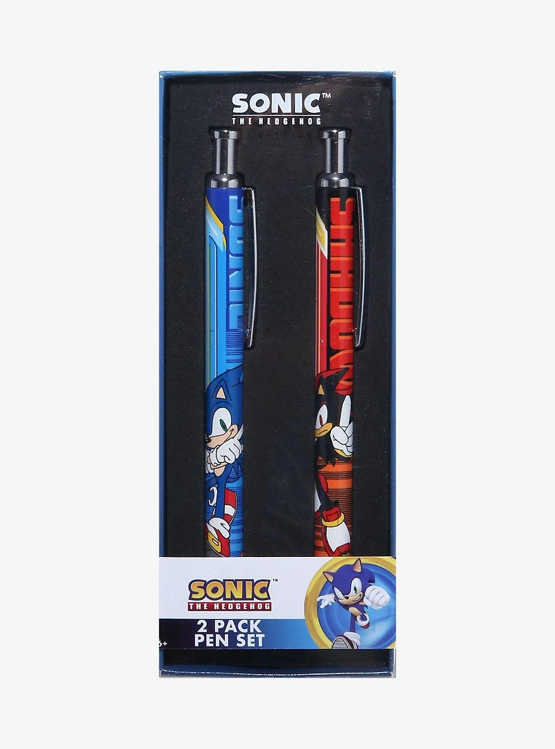 Sonic the Hedgehog Sonic & Shadow Pen Set