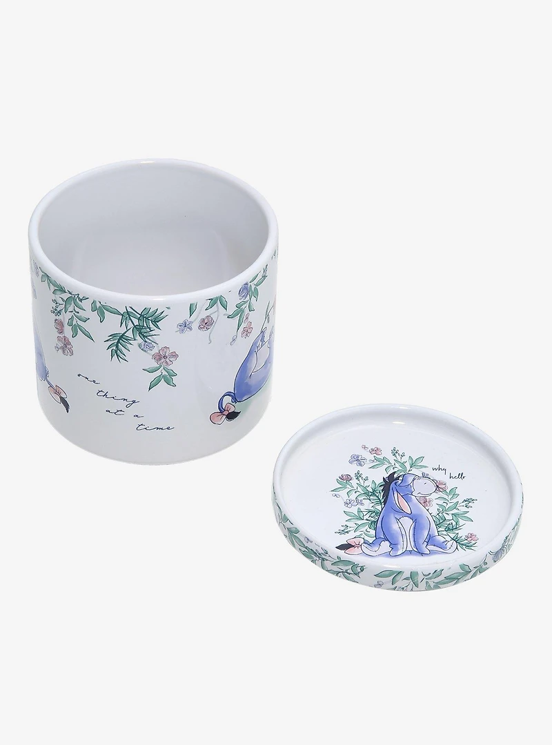 Disney Winnie the Pooh Eeyore Floral Mug with Lid