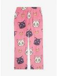 Sailor Moon Luna & Artemis Allover Print Plush Sleep Pants - BoxLunch Exclusive
