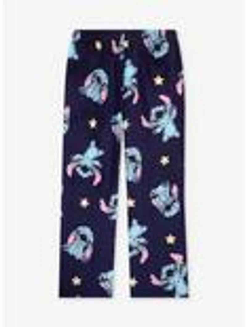 Disney Lilo & Stitch Stars Allover Print Plush Sleep Pants - BoxLunch Exclusive