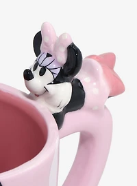 Disney Minnie Mouse Polka Dot Figural Charm Mug