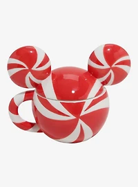 Disney Mickey Mouse Peppermint Figural Mug with Lid